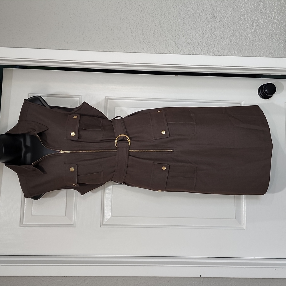 Military style dress